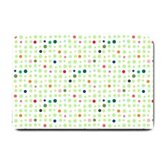 Dotted Pattern Background Full Colour Small Doormat  by Modern2018