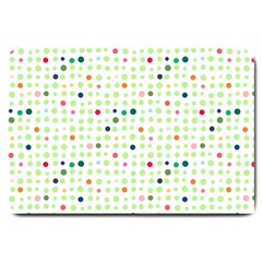 Dotted Pattern Background Full Colour Large Doormat  by Modern2018