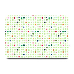 Dotted Pattern Background Full Colour Plate Mats by Modern2018