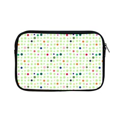 Dotted Pattern Background Full Colour Apple Ipad Mini Zipper Cases by Modern2018