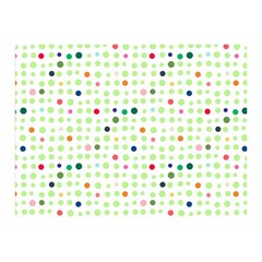 Dotted Pattern Background Full Colour Double Sided Flano Blanket (mini)  by Modern2018