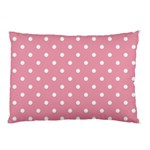 Pink Polka Dot Background Pillow Case 26.62 x18.9  Pillow Case