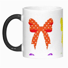 Ribbons And Bows Polka Dots Morph Mugs by Modern2018