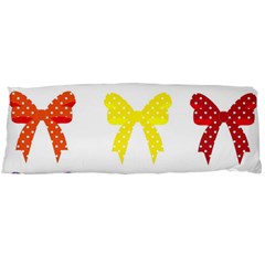 Ribbons And Bows Polka Dots Body Pillow Case (dakimakura) by Modern2018