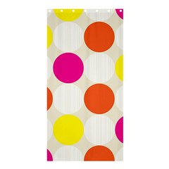 Polka Dots Background Colorful Shower Curtain 36  X 72  (stall)  by Modern2018