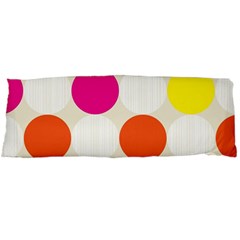 Polka Dots Background Colorful Body Pillow Case (dakimakura)