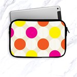 Polka Dots Background Colorful Apple iPad Mini Zipper Cases Front