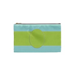 Lace Polka Dots Border Cosmetic Bag (small) 