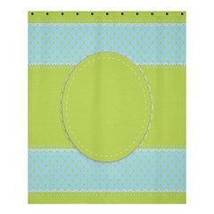 Lace Polka Dots Border Shower Curtain 60  X 72  (medium)  by Modern2018