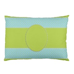 Lace Polka Dots Border Pillow Case (two Sides)