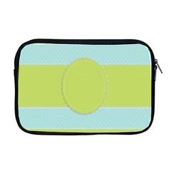 Lace Polka Dots Border Apple Macbook Pro 17  Zipper Case by Modern2018