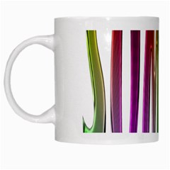 Summer Colorful Rainbow Typography White Mugs by yoursparklingshop