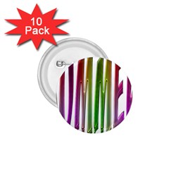 Summer Colorful Rainbow Typography 1 75  Buttons (10 Pack) by yoursparklingshop