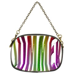 Summer Colorful Rainbow Typography Chain Purses (one Side)  by yoursparklingshop