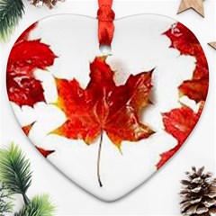 Innovative Heart Ornament (two Sides) by GlobidaDesigns