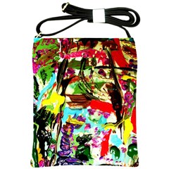 No Warrant For Blossoming Corner Shoulder Sling Bags by bestdesignintheworld