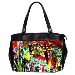 No Warrant For Blossoming Corner Office Handbags (2 Sides)  by bestdesignintheworld