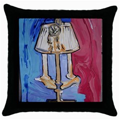 Day And Night Throw Pillow Case (black) by bestdesignintheworld