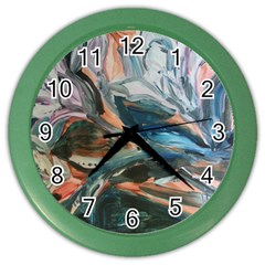 Night Lillies Color Wall Clocks by bestdesignintheworld