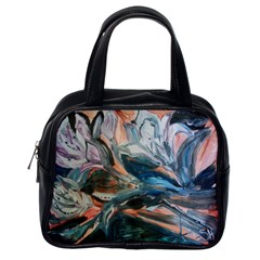 Night Lillies Classic Handbags (one Side) by bestdesignintheworld