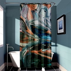 Night Lillies Shower Curtain 36  X 72  (stall)  by bestdesignintheworld