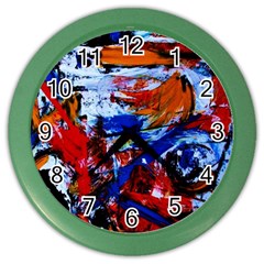 Mixed Feelings Color Wall Clocks by bestdesignintheworld