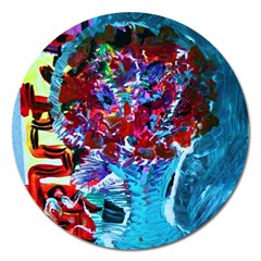 Meet Me In Osaka Magnet 5  (round) by bestdesignintheworld