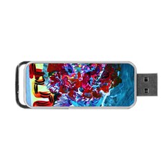 Meet Me In Osaka Portable Usb Flash (one Side) by bestdesignintheworld