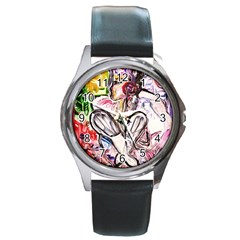 Every Girl Has A Dream Round Metal Watch by bestdesignintheworld