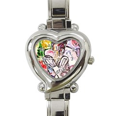 Every Girl Has A Dream Heart Italian Charm Watch by bestdesignintheworld