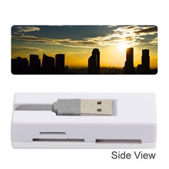 Skyline Sunset Buildings Cityscape Memory Card Reader (stick)  by Simbadda