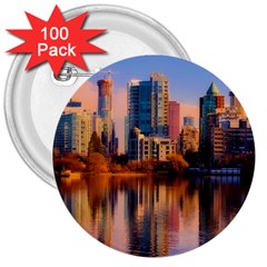 Vancouver Canada Sea Ocean 3  Buttons (100 Pack)  by Simbadda