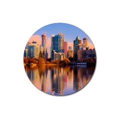 Vancouver Canada Sea Ocean Magnet 3  (round) by Simbadda