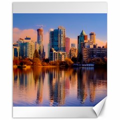 Vancouver Canada Sea Ocean Canvas 16  X 20   by Simbadda