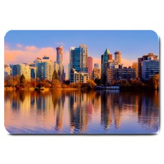 Vancouver Canada Sea Ocean Large Doormat  by Simbadda