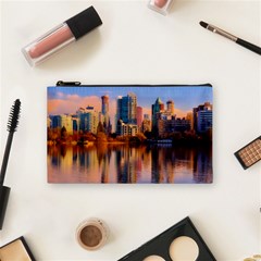 Vancouver Canada Sea Ocean Cosmetic Bag (small)  by Simbadda