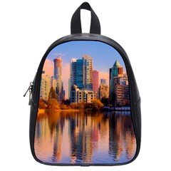 Vancouver Canada Sea Ocean School Bag (small) by Simbadda