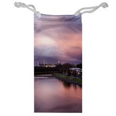 Sunset Melbourne Yarra River Jewelry Bag