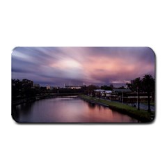 Sunset Melbourne Yarra River Medium Bar Mats by Simbadda