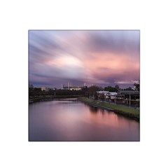 Sunset Melbourne Yarra River Satin Bandana Scarf by Simbadda