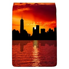 Skyline New York City Sunset Dusk Flap Covers (l)  by Simbadda