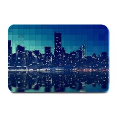 Skyscrapers City Skyscraper Zirkel Plate Mats by Simbadda