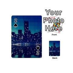 Skyscrapers City Skyscraper Zirkel Playing Cards 54 (mini)  by Simbadda