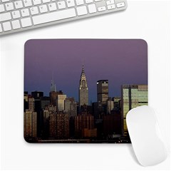 Skyline City Manhattan New York Large Mousepads by Simbadda