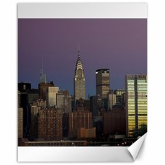 Skyline City Manhattan New York Canvas 16  X 20   by Simbadda