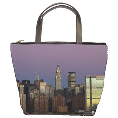 Skyline City Manhattan New York Bucket Bags by Simbadda