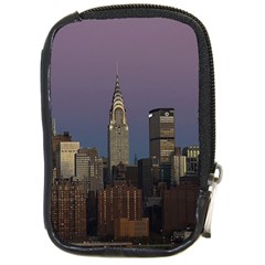 Skyline City Manhattan New York Compact Camera Cases by Simbadda