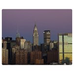 Skyline City Manhattan New York Double Sided Flano Blanket (Medium)  60 x50  Blanket Front