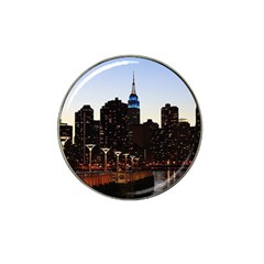 New York City Skyline Building Hat Clip Ball Marker by Simbadda