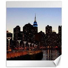 New York City Skyline Building Canvas 8  X 10  by Simbadda